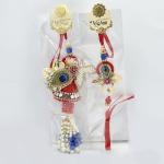 Elegant Handmade Rakhi Set