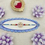 Elegant Evil Eye Rakhi with Sparkling Centerpiece
