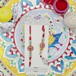 Exquisite Handmade Rakhi Set