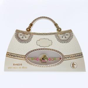 Exquisite Krishna Pot Rakhi