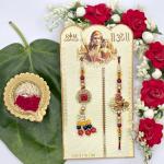 Exquisite Ram Darbar Rakhi Set