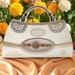 Divine Lord Ganesha Rakhi with Roli Chawal