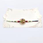 Elegant Peacock Feather Rakhi for Raksha Bandhan