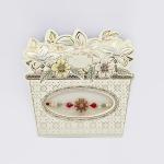 Rakhi with Pearl and Crystal Accents