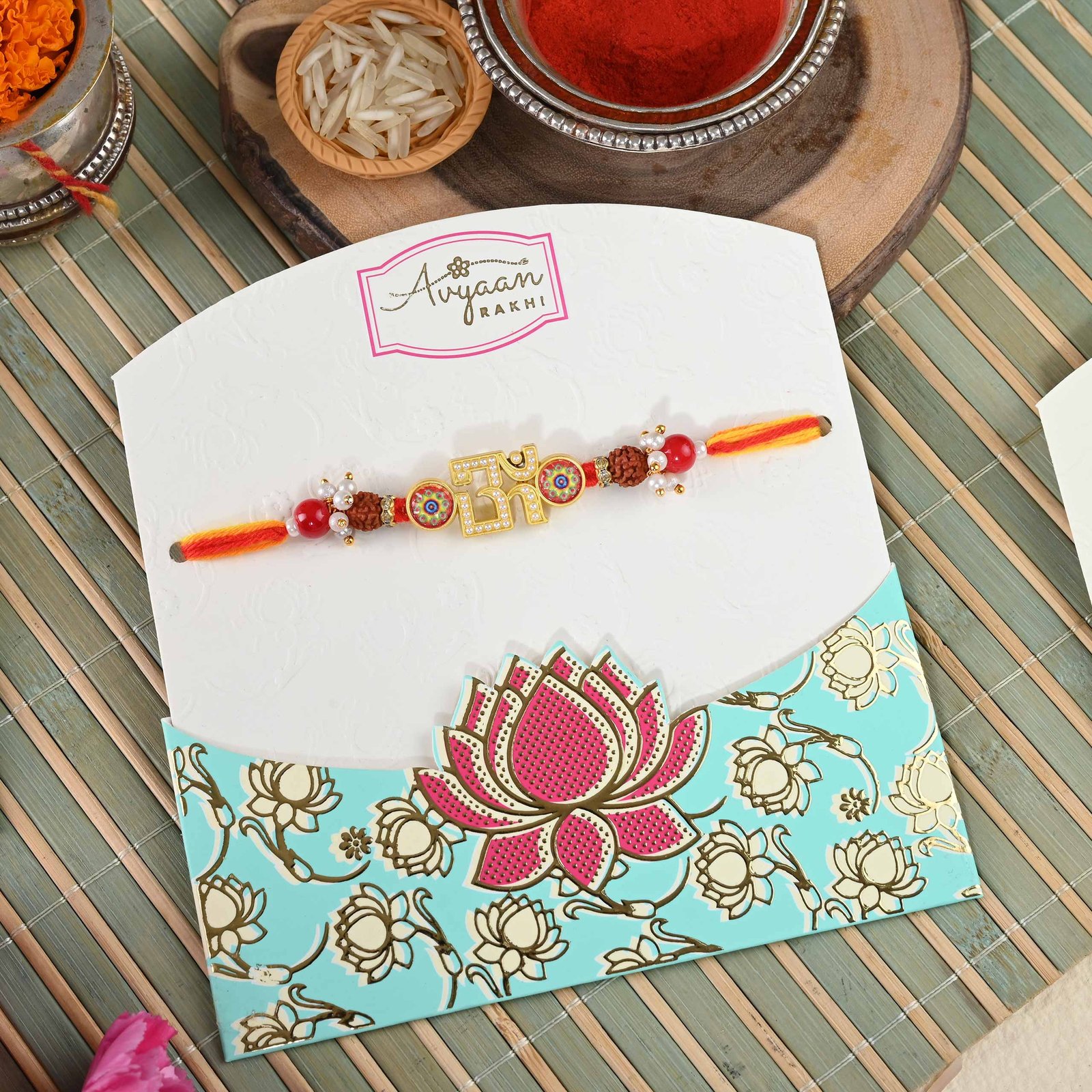 Avyaan Om God Rakhi