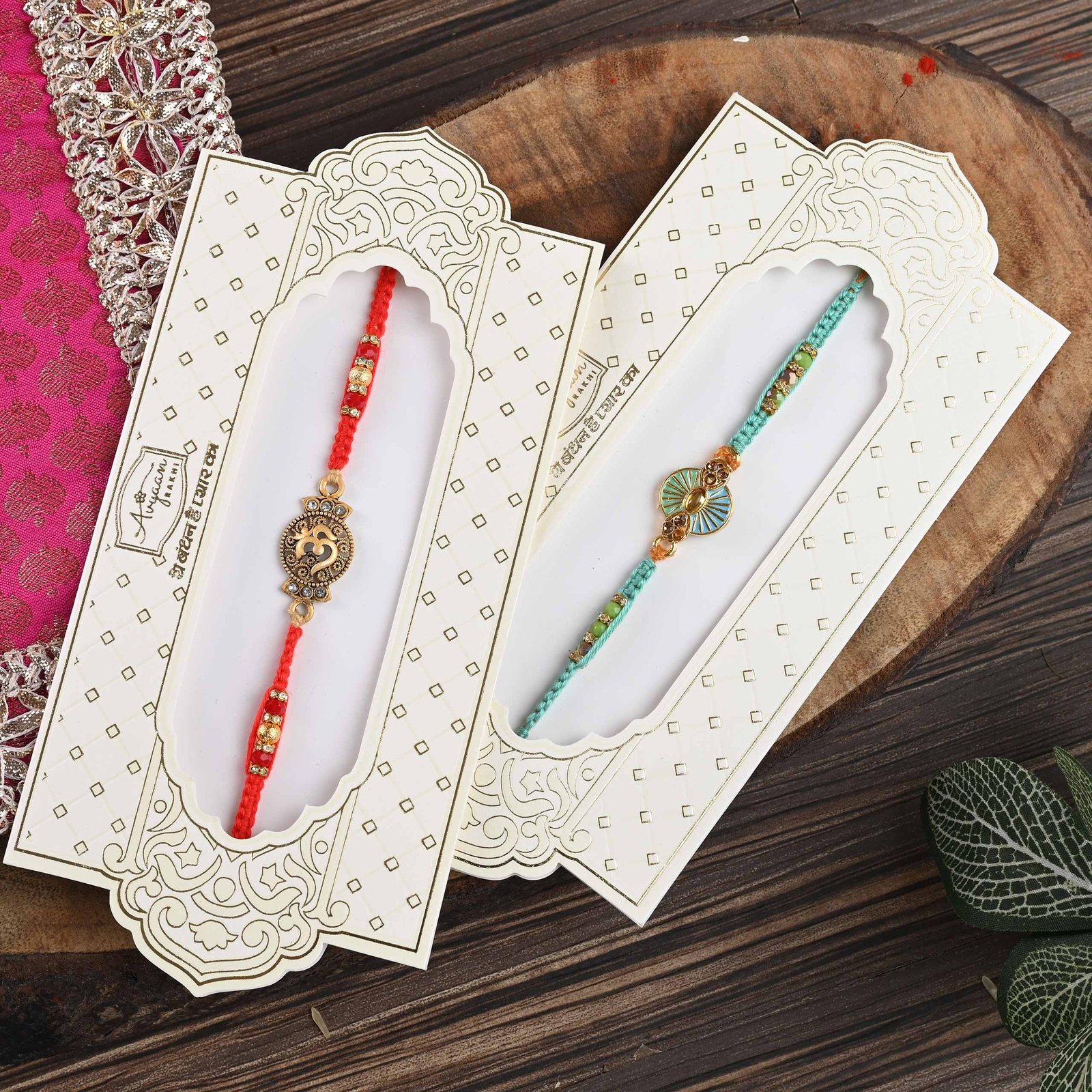 Avyaan Om Premium God Rakhi