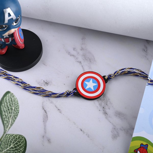 CAPTAIN AMERICA SHIELD RAKHI