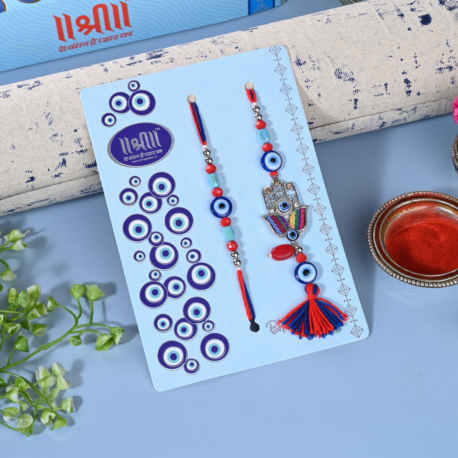 Evil Eye Pair Rakhi-1