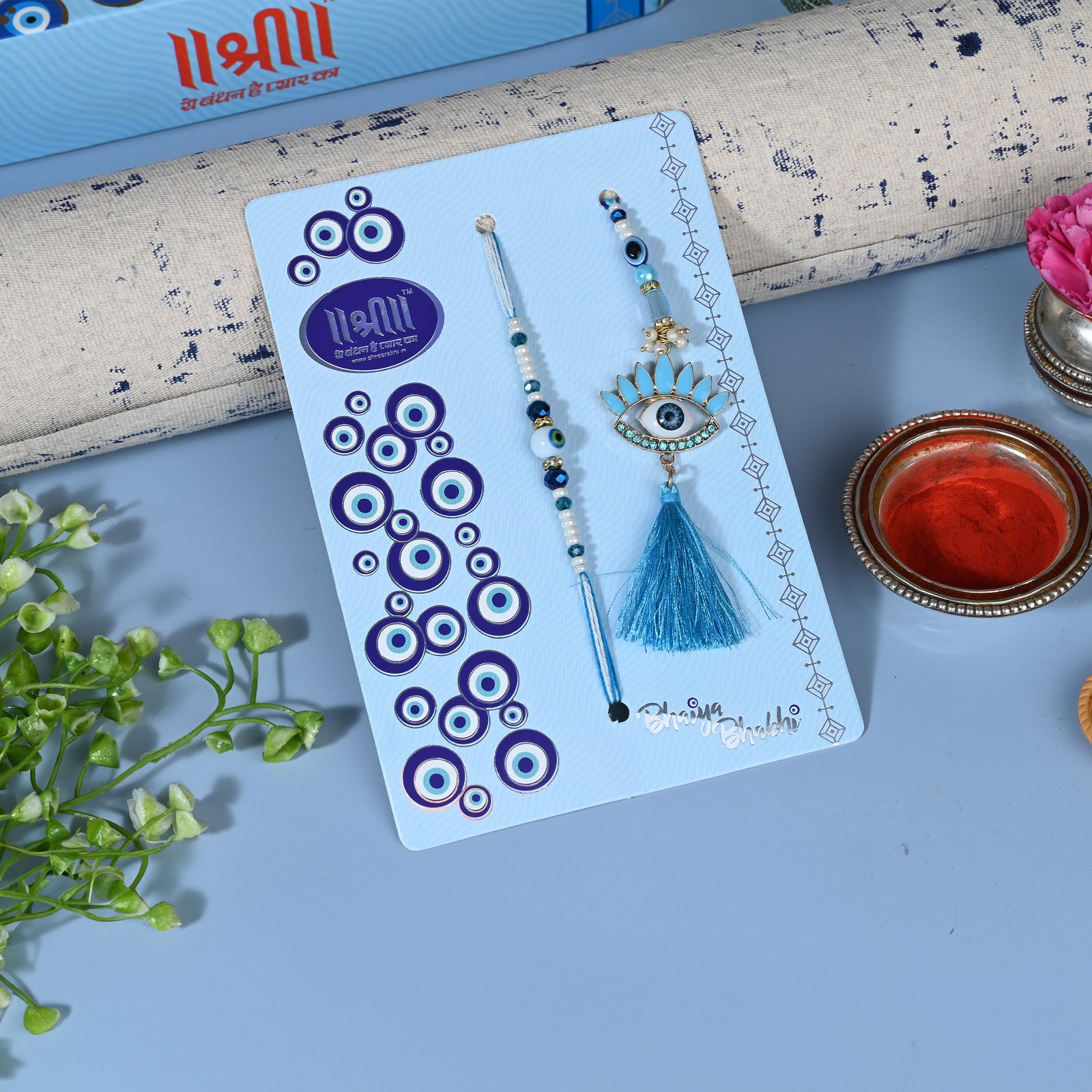 Evil Eye Pair Rakhi-2