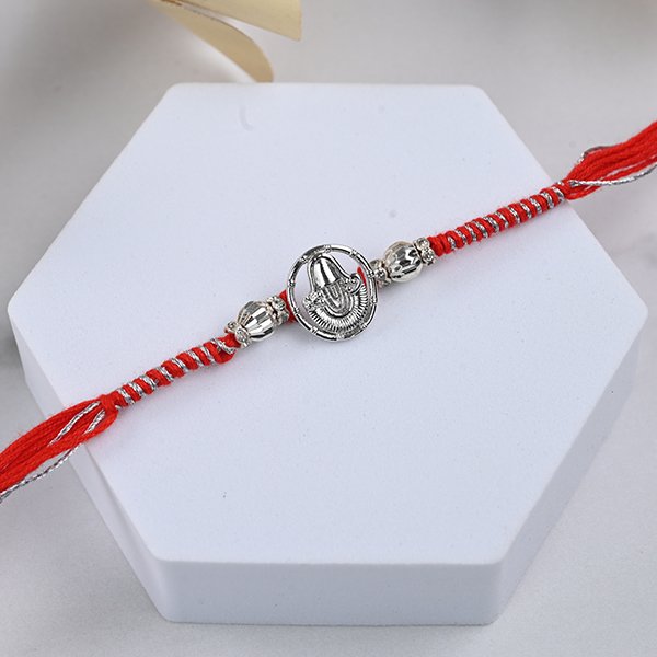 EVIL EYE RUDRAKSHA RAKHI