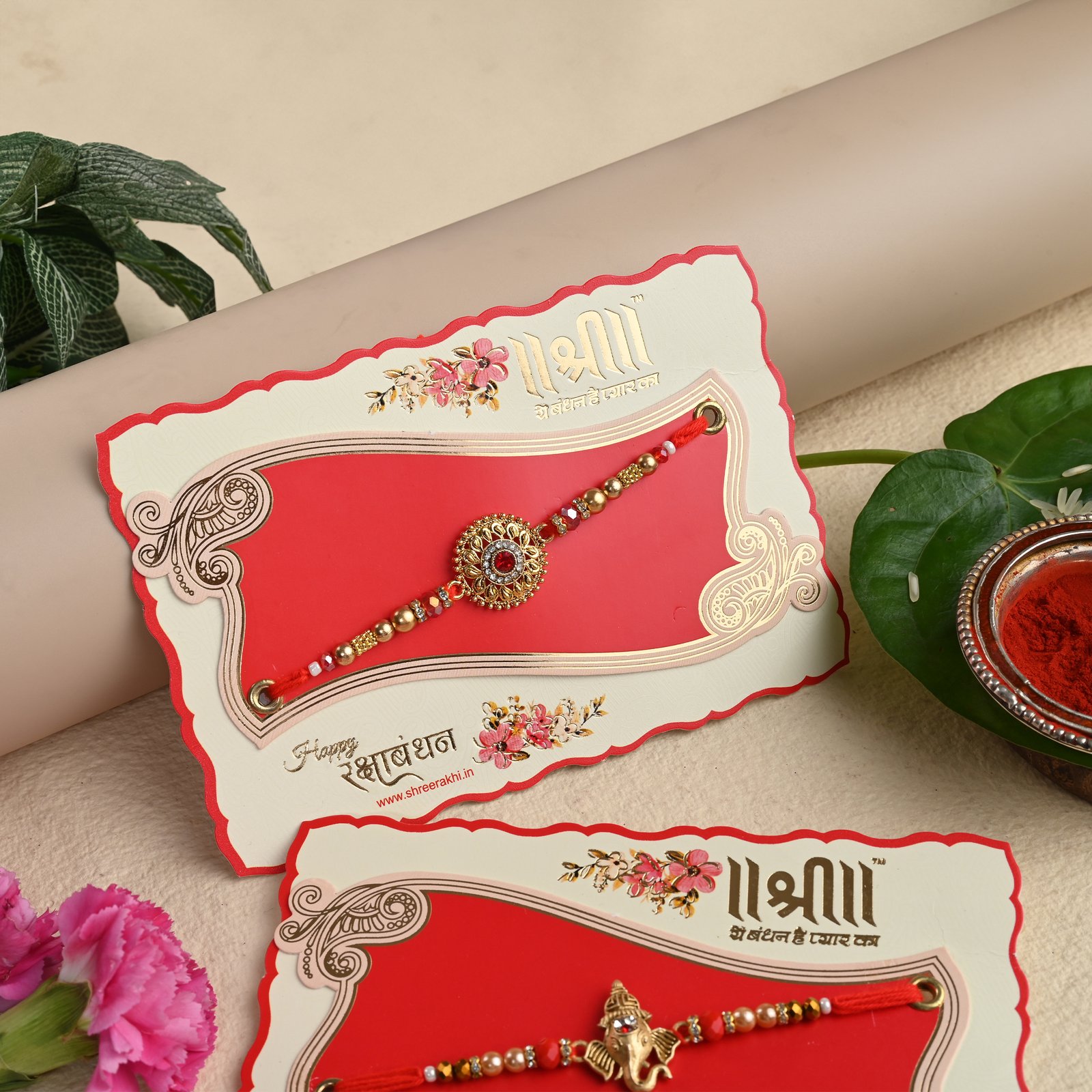 Ganesha Pendent Rakhi