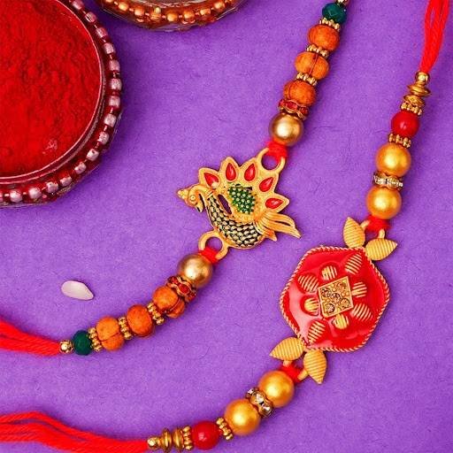 Meenakari Rakhi