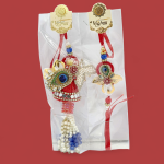 Elegant Handmade Rakhi Set