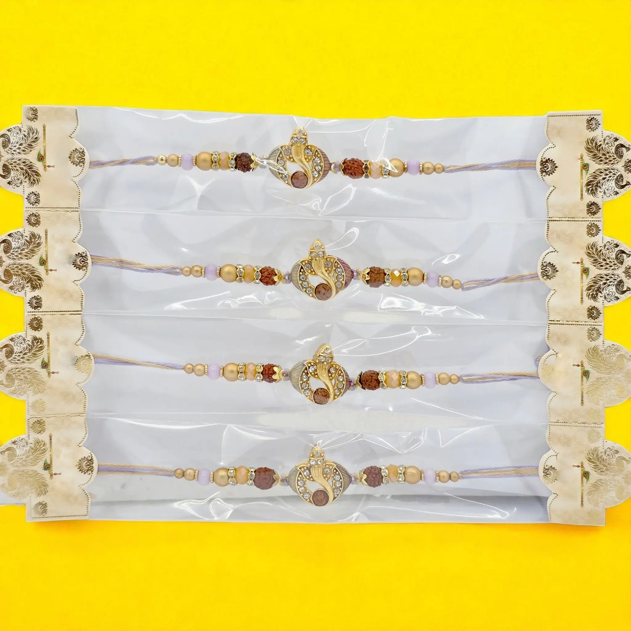 Exquisite Ganesh Rakhi Collection - Traditional Indian Festival Bracelet