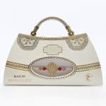 Elegant Rakhi with Floral Centerpiece