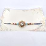 Multi-Color Beaded Designer Rakhi