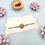 Multi-Color Beaded Designer Rakhi