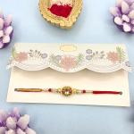 Sparkling Stone & Bead Designer Rakhi