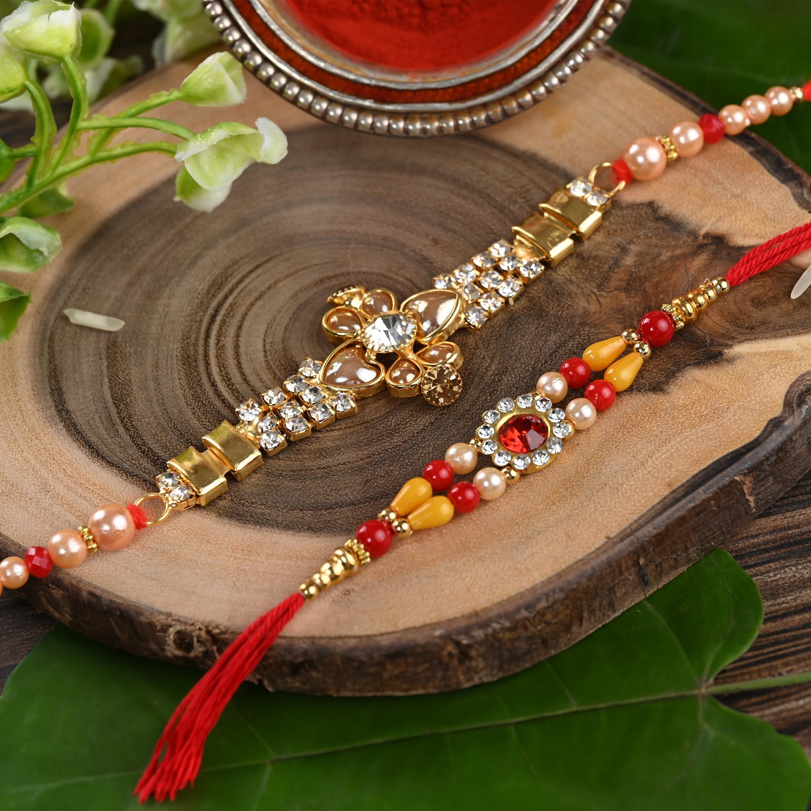 Stone Chain Rakhi